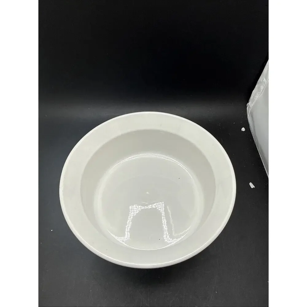 CorningWare French White Stoneware 16 Oz Round Ramekin Souffle Baking Dish